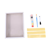 Maxbell DIY Craft Keepsake Frame Gifts Creative DIY Art Print Frame for Family Night