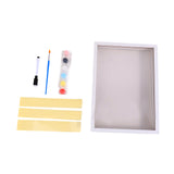 Maxbell DIY Craft Keepsake Frame Gifts Creative DIY Art Print Frame for Family Night