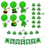 Maxbell 's Day Party Supplies Lucky Banner Decoration for Bar Garland Holiday