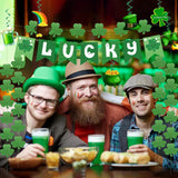 Maxbell 's Day Party Supplies Lucky Banner Decoration for Bar Garland Holiday