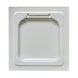 Maxbell Dual Door Dryer Vent Cover Toilet Washroom External Dryer Exhaust Vent Cover