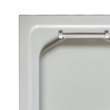 Maxbell Dual Door Dryer Vent Cover Toilet Washroom External Dryer Exhaust Vent Cover