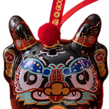Maxbell Dragon Piggy Bank Chinese New Year Dragon Statue for Shelf Living Room Black