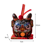 Maxbell Dragon Piggy Bank Chinese New Year Dragon Statue for Shelf Living Room Black