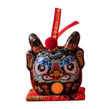 Maxbell Dragon Piggy Bank Chinese New Year Dragon Statue for Shelf Living Room Black