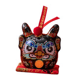 Maxbell Dragon Piggy Bank Chinese New Year Dragon Statue for Shelf Living Room Black