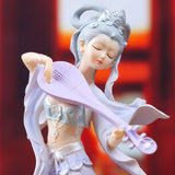 Maxbell Chinese Girl Figurine Crafts Traditional for Bedroom Car Dashboard Bookshelf Style A