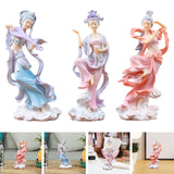 Maxbell Chinese Girl Figurine Crafts Traditional for Bedroom Car Dashboard Bookshelf Style A