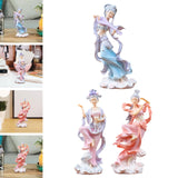 Maxbell Chinese Girl Figurine Crafts Traditional for Bedroom Car Dashboard Bookshelf Style A