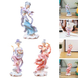 Maxbell Chinese Girl Figurine Crafts Traditional for Bedroom Car Dashboard Bookshelf Style A