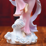 Maxbell Chinese Girl Figurine Crafts Traditional for Bedroom Car Dashboard Bookshelf Style B