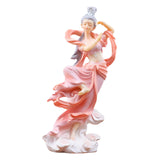 Maxbell Chinese Girl Figurine Crafts Traditional for Bedroom Car Dashboard Bookshelf Style C