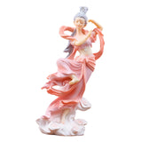 Maxbell Chinese Girl Figurine Crafts Traditional for Bedroom Car Dashboard Bookshelf Style C