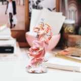 Maxbell Chinese Girl Figurine Crafts Traditional for Bedroom Car Dashboard Bookshelf Style C