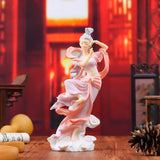 Maxbell Chinese Girl Figurine Crafts Traditional for Bedroom Car Dashboard Bookshelf Style C