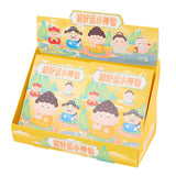 Maxbell 10x Traditional Chinese God Figurines Cute Fengshui Statue for Bedroom Hotel