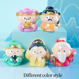 Maxbell 10x Traditional Chinese God Figurines Cute Fengshui Statue for Bedroom Hotel