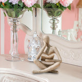 Maxbell Thinker Statue Home Decor Gift Abstract Ornament for Bedroom Tabletop Home