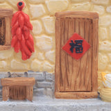 Maxbell Flower Pot Cartoon Ornaments with Drainage Statue for Desk Kitchen Home