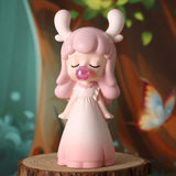 Maxbell Blowing Bubble Girl Statue Indoor for Living Room Cabinet Table Centerpieces