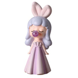 Maxbell Blowing Bubble Girl Statue Indoor for Living Room Cabinet Table Centerpieces