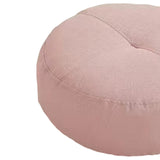 Maxbell Round Floor Pillow Meditation Floor Pillow for Yoga Sofa Bed Bedroom Balcony Pink