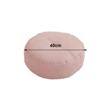 Maxbell Round Floor Pillow Meditation Floor Pillow for Yoga Sofa Bed Bedroom Balcony Pink