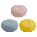 Maxbell Round Floor Pillow Meditation Floor Pillow for Yoga Sofa Bed Bedroom Balcony Pink