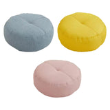 Maxbell Round Floor Pillow Meditation Floor Pillow for Yoga Sofa Bed Bedroom Balcony Pink