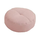 Maxbell Round Floor Pillow Meditation Floor Pillow for Yoga Sofa Bed Bedroom Balcony Pink