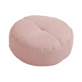 Maxbell Round Floor Pillow Meditation Floor Pillow for Yoga Sofa Bed Bedroom Balcony Pink