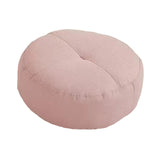 Maxbell Round Floor Pillow Meditation Floor Pillow for Yoga Sofa Bed Bedroom Balcony Pink