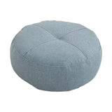 Maxbell Round Floor Pillow Meditation Floor Pillow for Yoga Sofa Bed Bedroom Balcony Blue