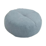 Maxbell Round Floor Pillow Meditation Floor Pillow for Yoga Sofa Bed Bedroom Balcony Blue