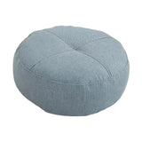 Maxbell Round Floor Pillow Meditation Floor Pillow for Yoga Sofa Bed Bedroom Balcony Blue