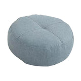 Maxbell Round Floor Pillow Meditation Floor Pillow for Yoga Sofa Bed Bedroom Balcony Blue