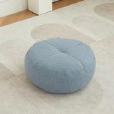 Maxbell Round Floor Pillow Meditation Floor Pillow for Yoga Sofa Bed Bedroom Balcony Blue