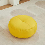 Maxbell Round Floor Pillow Meditation Floor Pillow for Yoga Sofa Bed Bedroom Balcony Yellow