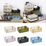 Maxbell Collapsible Storage Crate Storage Bin Organizer for Home Kitchen Classroom