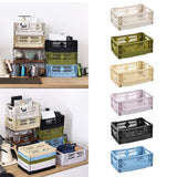 Maxbell Collapsible Storage Crate Storage Bin Organizer for Home Kitchen Classroom