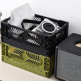 Maxbell Collapsible Storage Crate Storage Bin Organizer for Home Kitchen Classroom