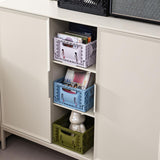 Maxbell Collapsible Storage Crate Storage Bin Organizer for Home Kitchen Classroom