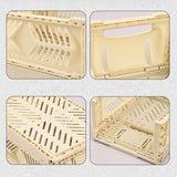 Maxbell Collapsible Storage Crate Storage Bin Organizer for Home Kitchen Classroom