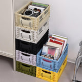 Maxbell Collapsible Storage Crate Storage Bin Organizer for Home Kitchen Classroom