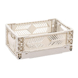 Maxbell Collapsible Storage Crate Storage Bin Organizer for Home Kitchen Classroom