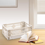 Maxbell Collapsible Storage Crate Storage Bin Organizer for Home Kitchen Classroom