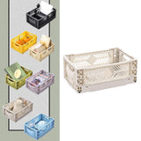 Maxbell Collapsible Storage Crate Storage Bin Organizer for Home Kitchen Classroom