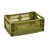 Maxbell Collapsible Storage Crate Storage Bin Organizer for Home Kitchen Classroom