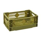 Maxbell Collapsible Storage Crate Storage Bin Organizer for Home Kitchen Classroom