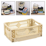 Maxbell Collapsible Storage Crate Storage Bin Organizer for Home Kitchen Classroom